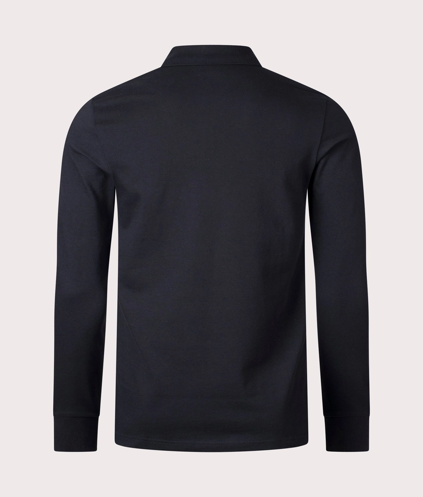 Hugo Boss Mens Slim Fit Passerby Long Sleeve Polo Shirt
